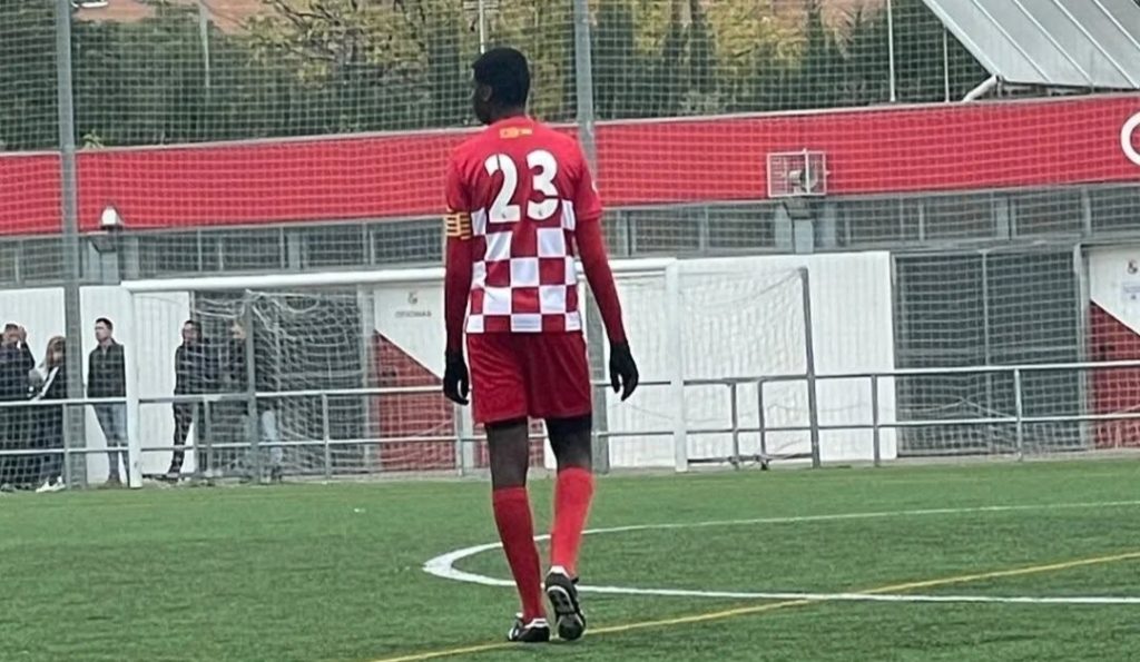 Footballer Djedy Sidibe, 19, was one of four young people killed when their car collided with a lorry in Spain as they returned home from volunteering at a summer camp.