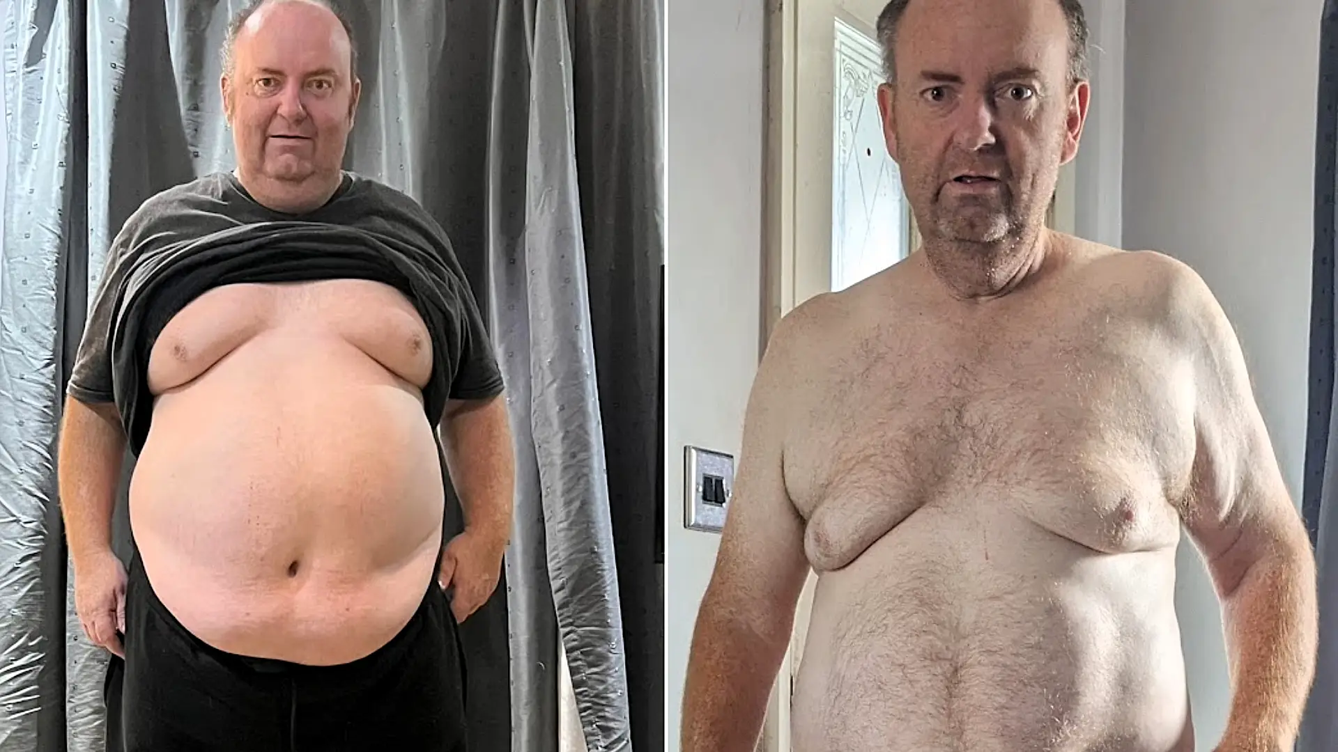 Man told he would be 'dead within months' loses 15 stone after ditching a bottle of vodka a day - he made a deal with God from his hospital bed.