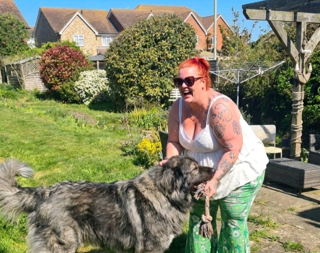 Mum who hit 30st and watched her legs balloon while eating salads was told to diet for years by doctors who missed the real cause - a chronic illness called lymphoedema.