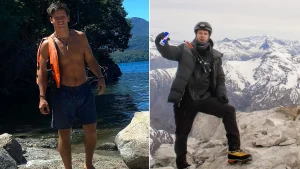 A law student, 21, has died after falling nearly 3,000ft while climbing Peru's highest mountain, Huascarán, with a body recovery operation now under way in treacherous conditions.