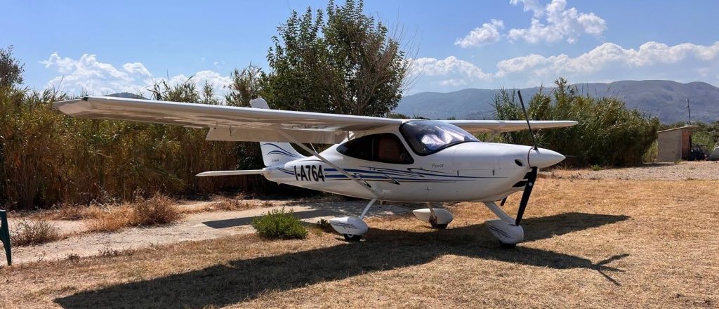 Two lawyers have vanished after their ultralight plane disappeared minutes into a flight - with a chilling photo of Stromboli among their last known contacts.