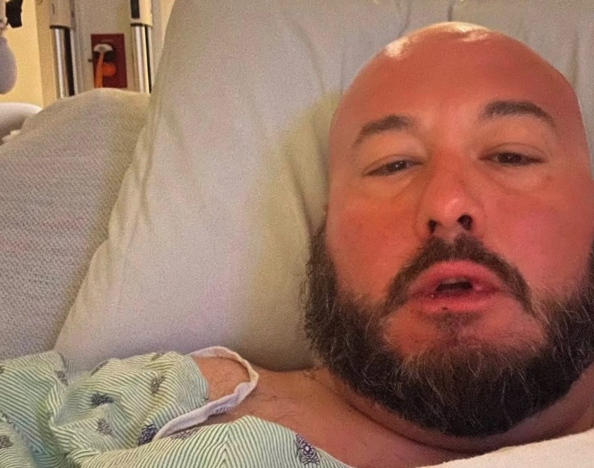 A fisherman bitten by a seven-foot shark was saved from bleeding to death by two nurses on a nearby boat - after fearing he would die on a sandbar.