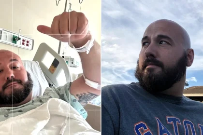 A fisherman bitten by a seven-foot shark was saved from bleeding to death by two nurses on a nearby boat - after fearing he would die on a sandbar.