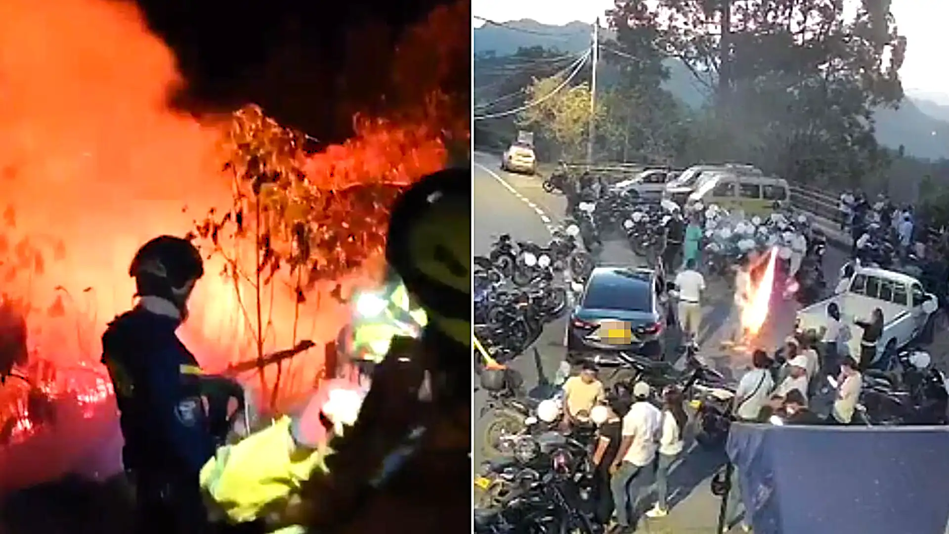 Mourners ‘spark two major forest fires’ with funeral fireworks