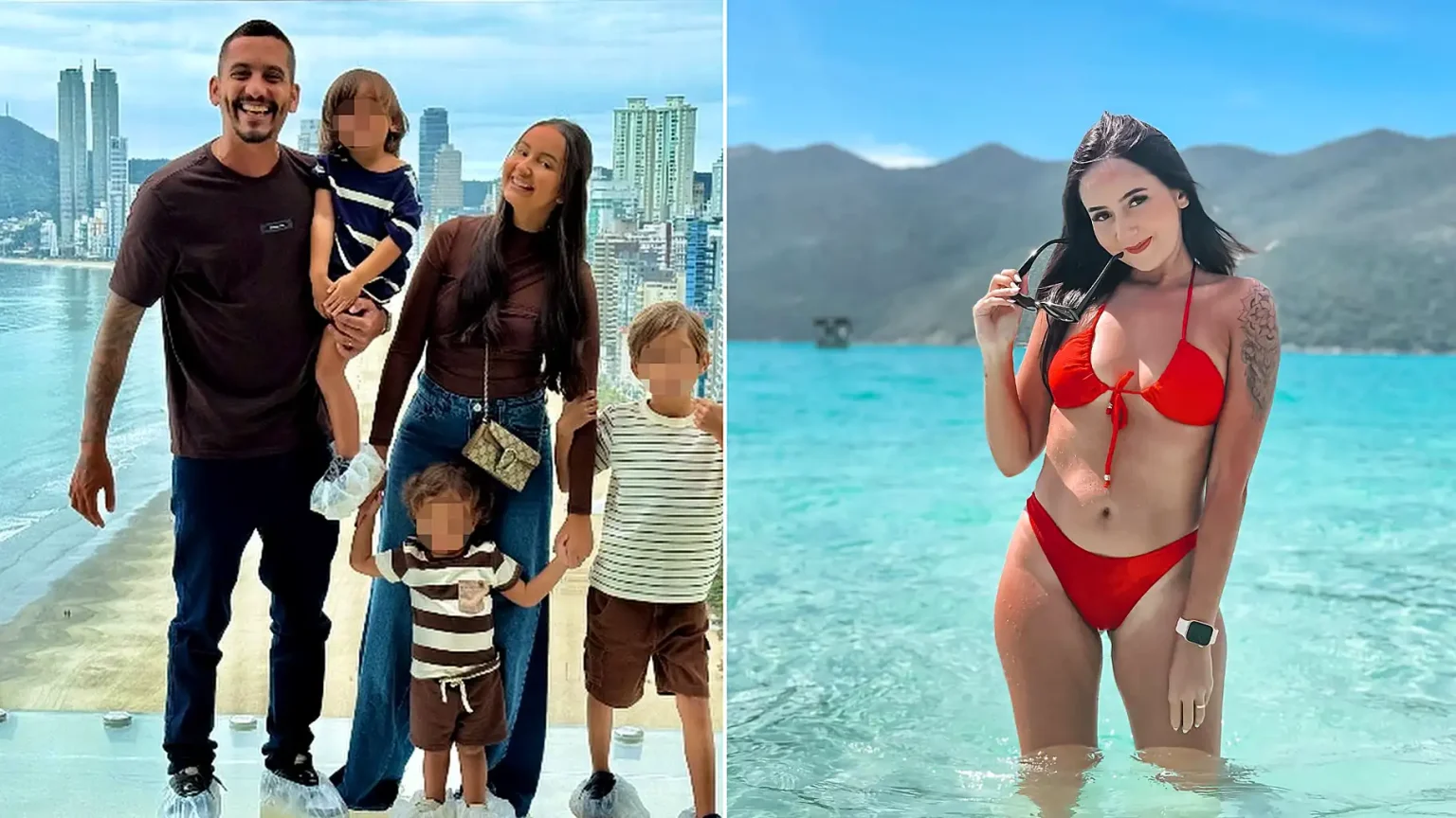 A mum-of-three influencer has died aged 33 after developing complications following plastic surgery - leaving her husband to raise their three young boys alone.