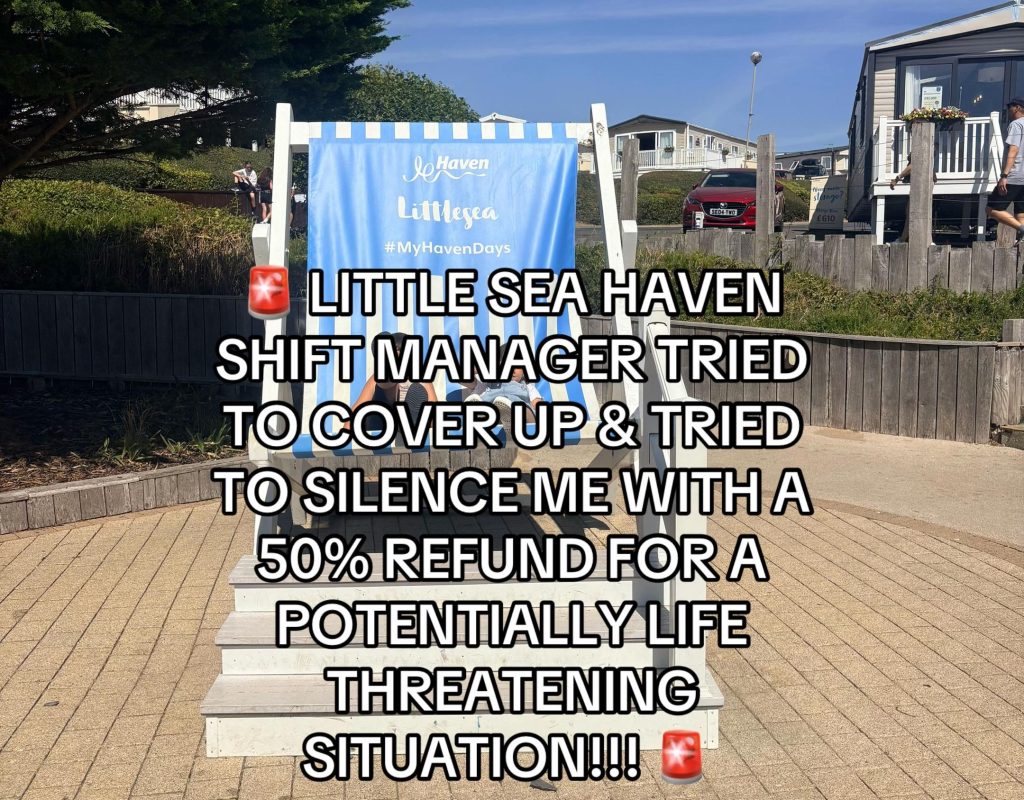 Mum flees Haven holiday park after her kids, aged six and seven, found loose prescription tablets in a caravan cupboard