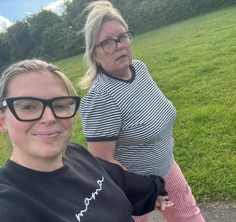 Mum, 31, faces an agonising wait for gene test results after her mother, 57, was diagnosed with dementia - the first sign was 'drunken' text messages.