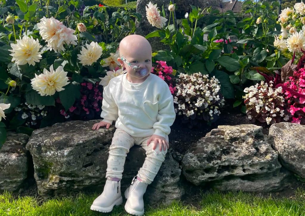 Mum races to raise £625,000 to save her toddler after doctors said the cancer is terminal - she looks so healthy that strangers have no idea she is ill.
