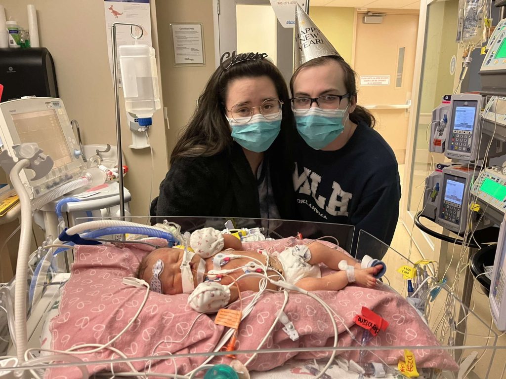 Toddler born with a backwards heart finally goes home after 746 days in hospital - her transplant took 10 hours and she had never even seen a car.