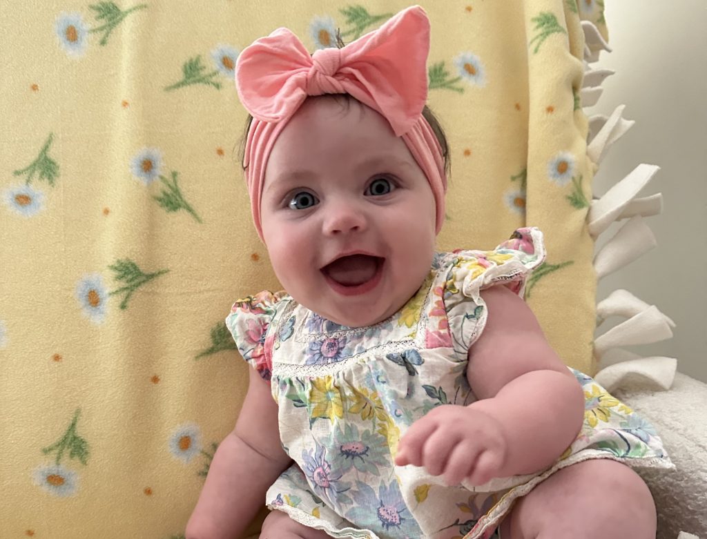 Toddler diagnosed with a genetic condition so rare her own doctor had never seen it - she will be in a wheelchair by the age of 10.