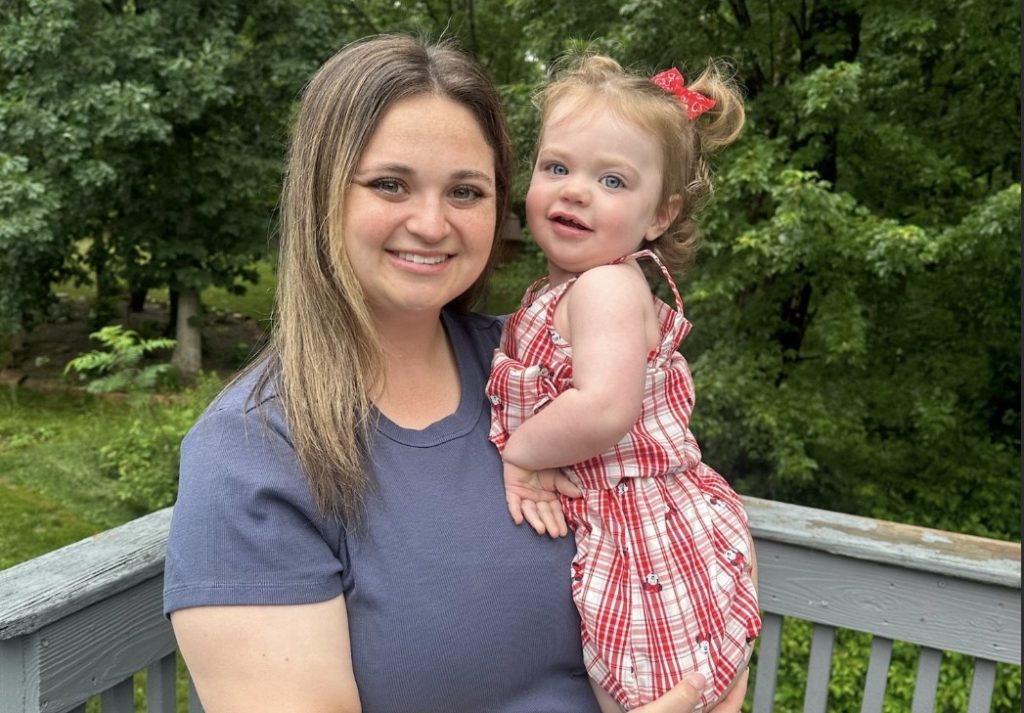 Toddler diagnosed with a genetic condition so rare her own doctor had never seen it - she will be in a wheelchair by the age of 10.