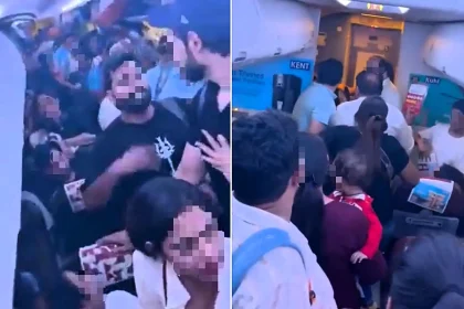 Passengers were left gasping for breath after an "aircon failure" reportedly turned a SpiceJet plane into a furnace described as a "gas chamber" before take-off.