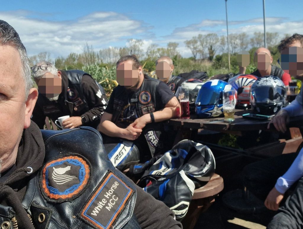 Motorcycle club president Simon Boon has vanished after setting off on a solo drive in Wiltshire, with his phone switched off and no contact since 10pm on 19 August.
