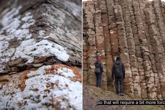 Tourists who hammered 10,000 coins into a World Heritage landmark left conservationists facing a painstaking 200-hour clean-up - with thousands still stuck.