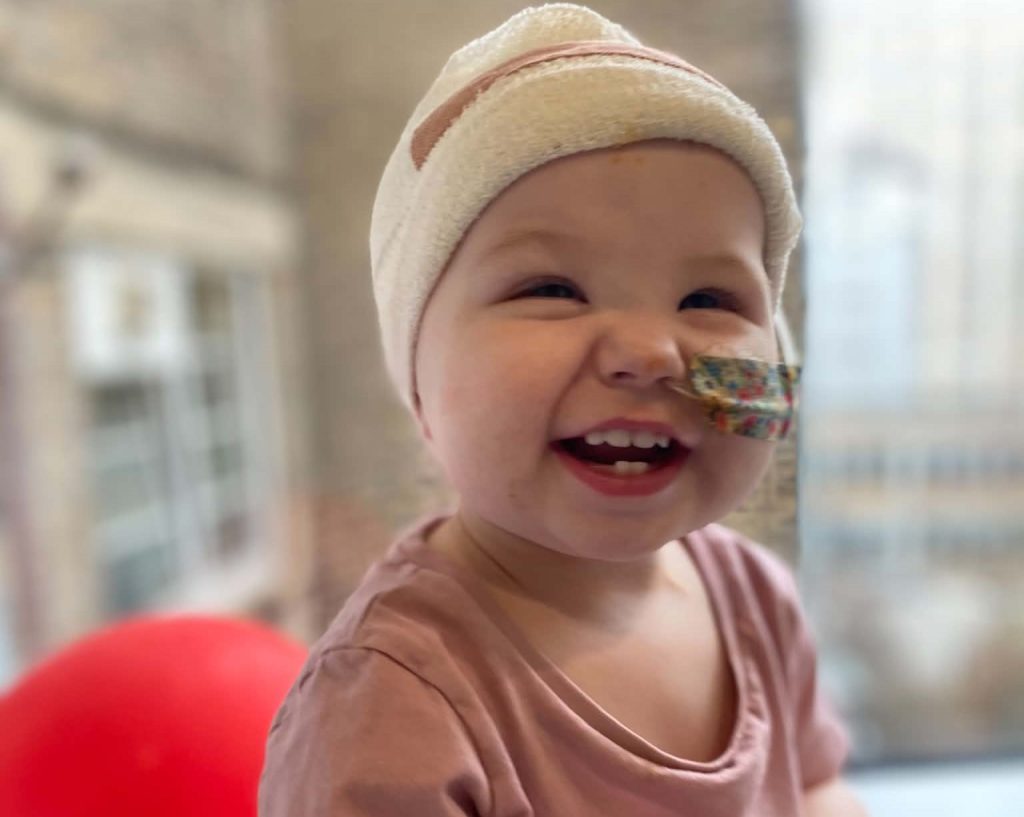 Grieving mum whose baby daughter's swollen tummy turned out to be aggressive stage 4 neuroblastoma urges parents to always trust their instincts - after losing Nellie aged 14 months.