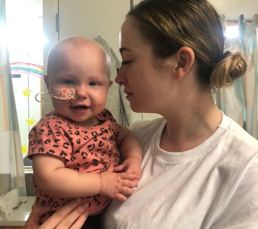 Grieving mum whose baby daughter's swollen tummy turned out to be aggressive stage 4 neuroblastoma urges parents to always trust their instincts - after losing Nellie aged 14 months.