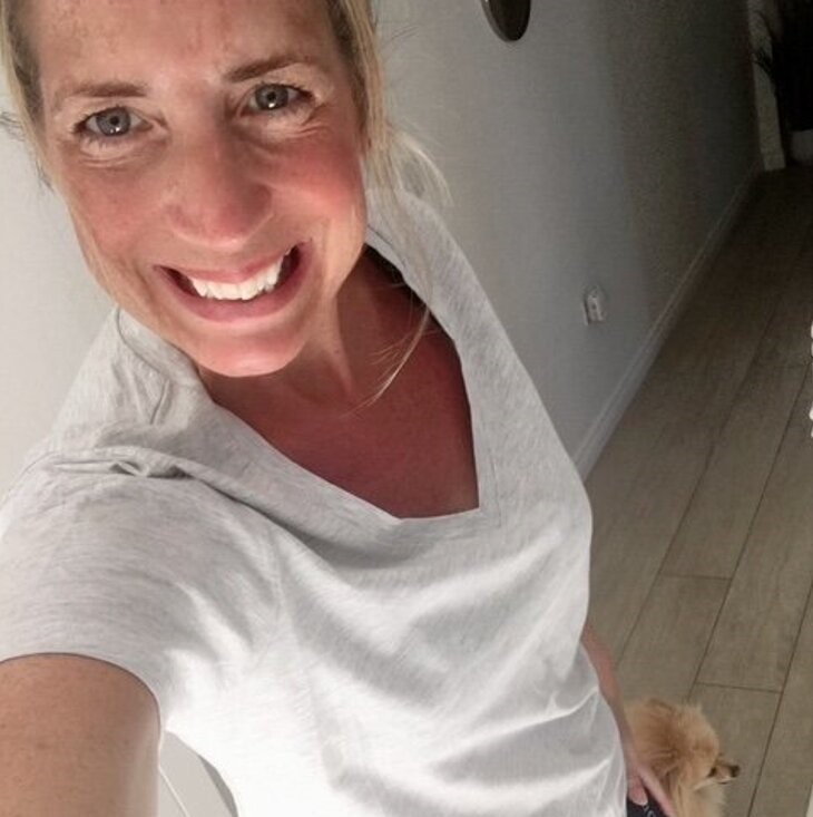 Woman who looked pregnant discovered a 20cm cancerous ovarian tumour was to blame - and after menopause piled on the pounds, a throwback 2010s diet saved her figure.