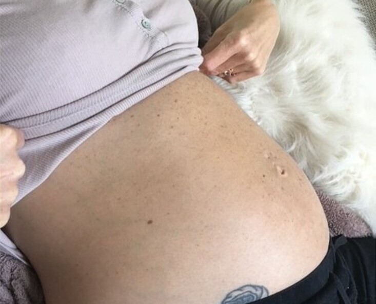 Woman who looked pregnant discovered a 20cm cancerous ovarian tumour was to blame - and after menopause piled on the pounds, a throwback 2010s diet saved her figure.