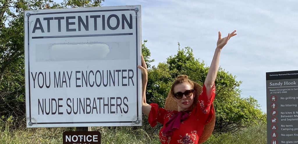 A self-proclaimed "English prude" has called for nudist beaches to be banned after claiming they are full of "perverts" who "spoil" the coast.