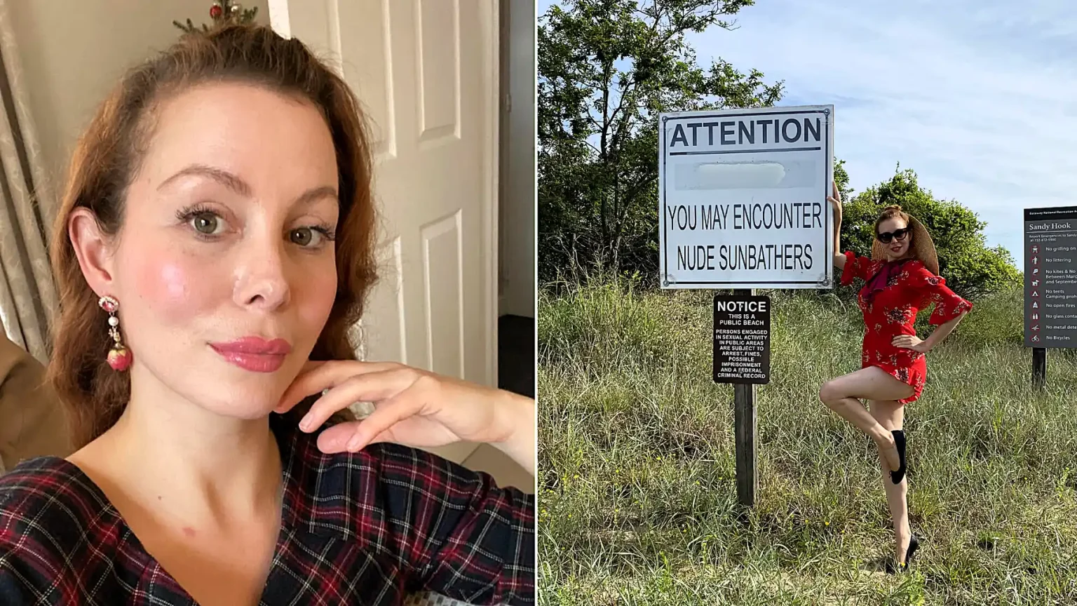 A self-proclaimed "English prude" has called for nudist beaches to be banned after claiming they are full of "perverts" who "spoil" the coast.
