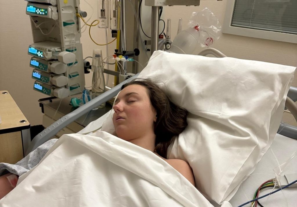 Mum was dismissed as overly anxious by doctors until her daughter's holiday stomach bug turned out to be a burst appendix and killer sepsis that nearly took her life.