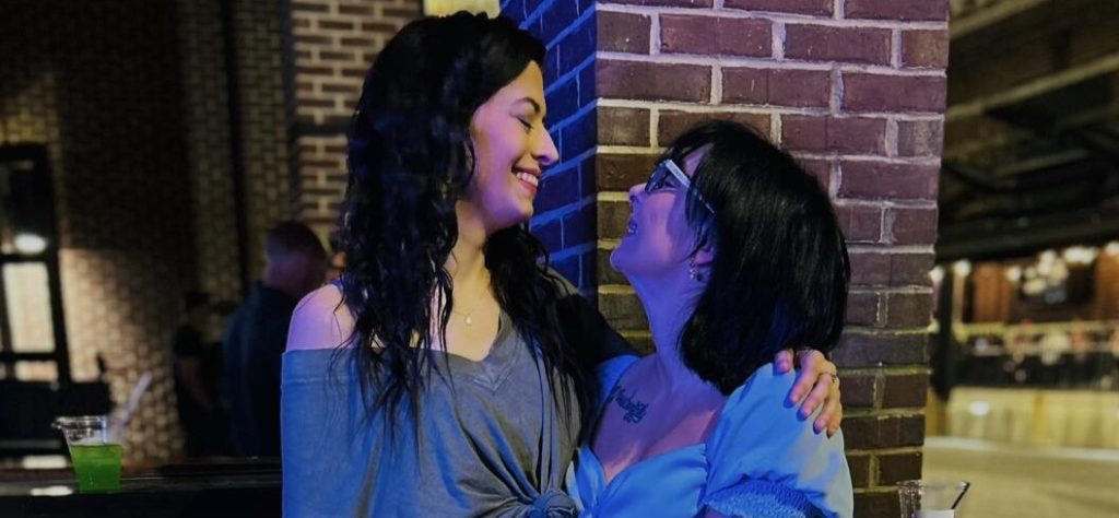 A woman left devastated when her boyfriend dumped her has revealed how the heartbreak led her to the love of her life - his ex-girlfriend.