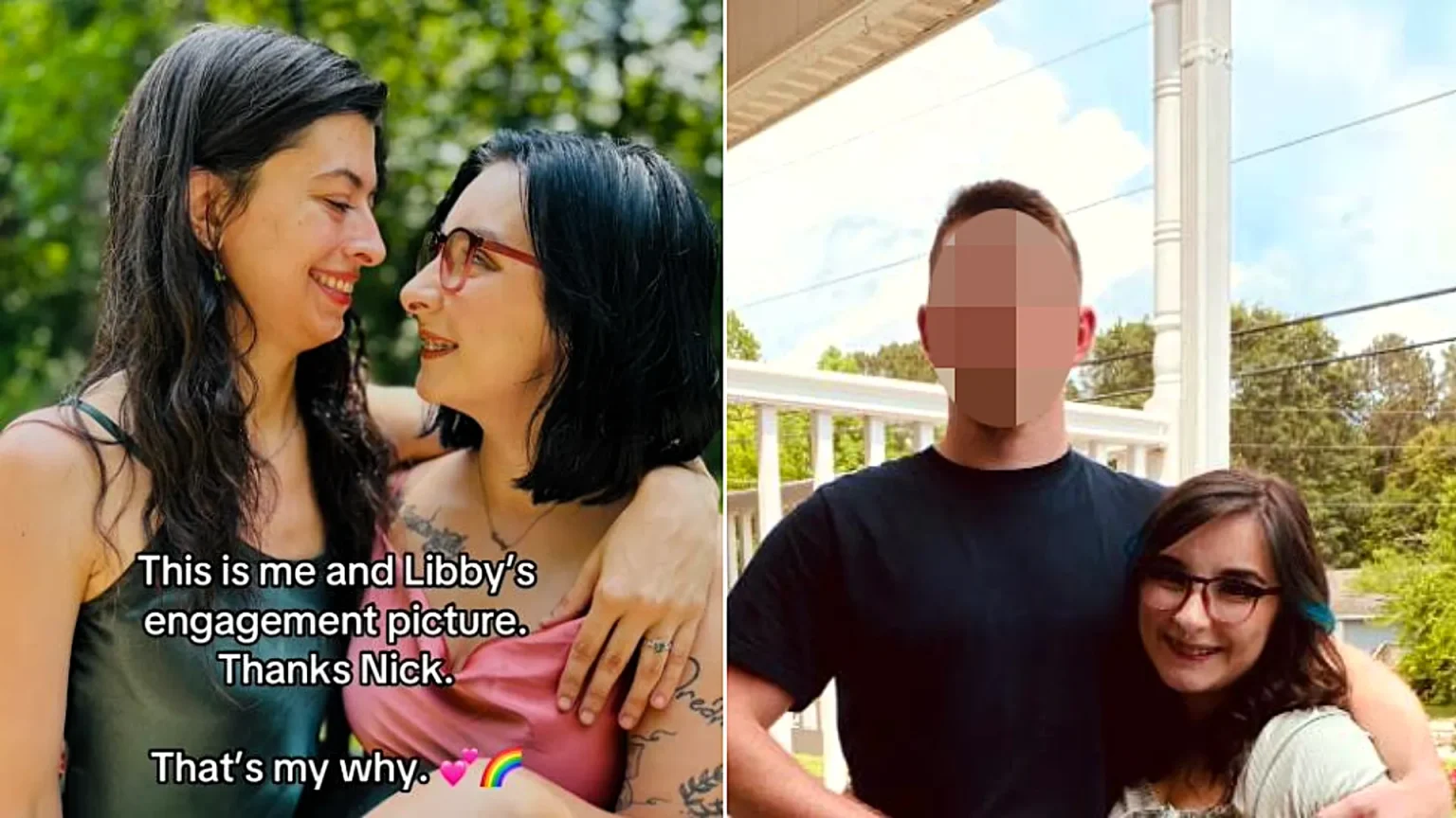A woman left devastated when her boyfriend dumped her has revealed how the heartbreak led her to the love of her life - his ex-girlfriend.