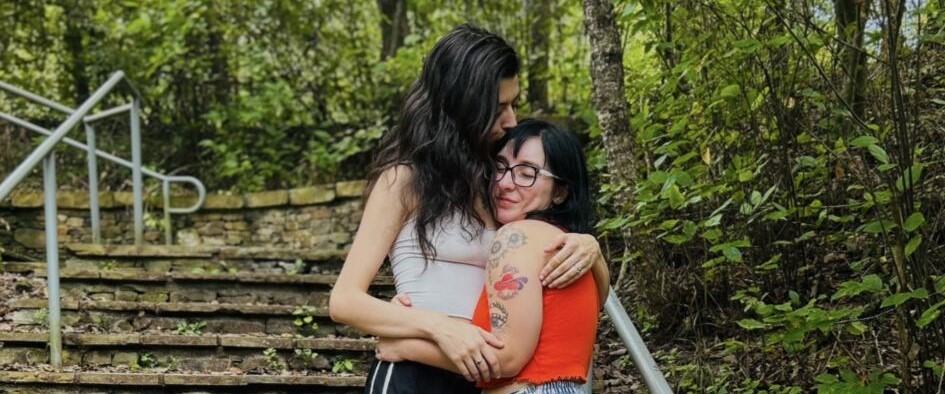 A woman left devastated when her boyfriend dumped her has revealed how the heartbreak led her to the love of her life - his ex-girlfriend.