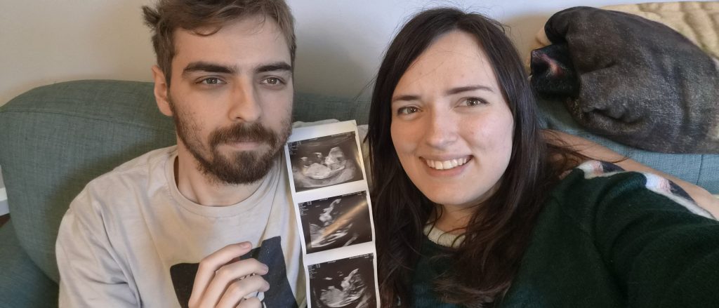 Man became paralysed from the chest down within minutes of his legs tingling due to a rare spinal bleed - then found out a week later he was going to be a dad to a rainbow baby.