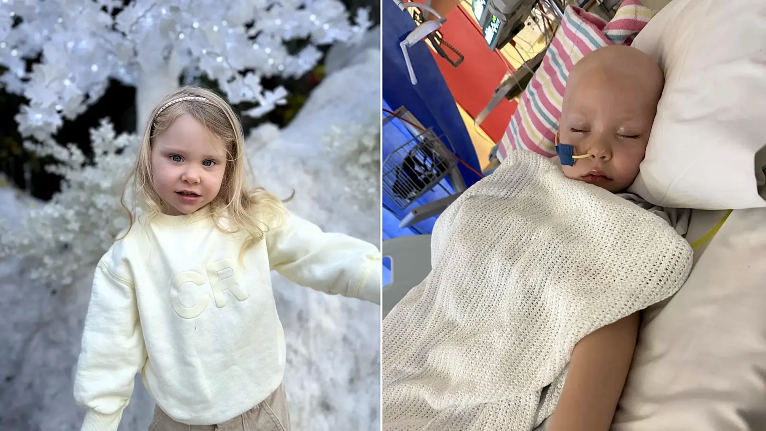 Girl, four, was diagnosed with an 11cm kidney tumour the size of a grapefruit after her mood change and arguing at pre-school prompted her mum to search for answers.