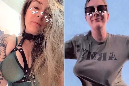 Non-binary influencer known as Skully hits out at trolls who brand their body gross and disgusting while others demand they show their breasts - and claps back with humour.