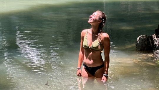 A Brighton-based woman, 27, who said she especially loved waterfalls has died after falling more than 30 metres from one in Sri Lanka in front of her horrified friend.