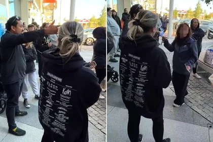 Fuming Brits kicked off after a woman allegedly tried to jump the queue they had stood in all night to grab coveted Pokémon cards at a Colchester toy store.