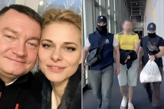 A businessman has been arrested over the killing of a beauty queen whose body was found in a forest - after her loyal pet dog led police to the spot.