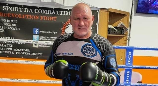Two fighters due to face each other in the cage brawled in the street hours after drinking together in a bar - with one detained and remanded for 30 days.