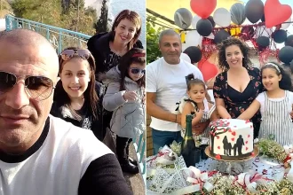 A dad and his two young daughters, 13 and eight, died when their car hit a lorry head-on - as their mum fights for her life after two operations.