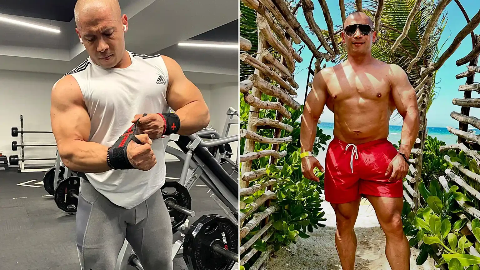 Same story as the last one - here's an alternative angle in case you wanted a different take: Bodybuilding champion turned celebrity trainer Einar Méndez, 48, collapsed and died mid-workout in Mexico City - his final post celebrated 30 years with his wife.