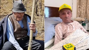 Vitantonio Lovallo, Europe's oldest living man, has died aged 112 - the WWII prisoner credited a stress-free life, homemade wine and a daily aspirin for his longevity.