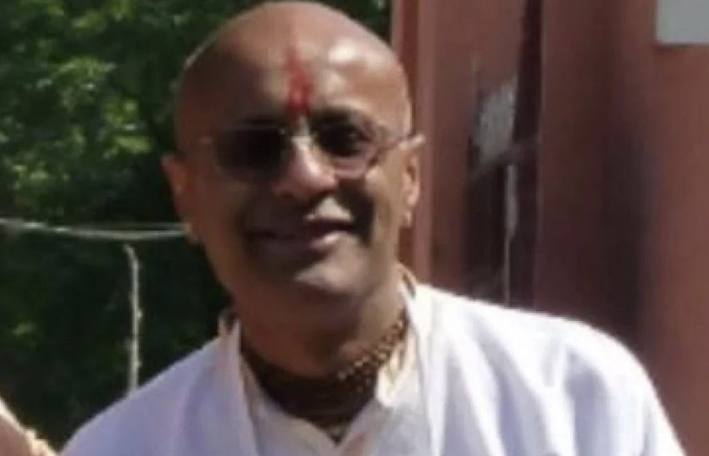 A British priest has vanished after devastating floods struck during a pilgrimage in Nepal - and all 16 members of the group he was leading remain unaccounted for.