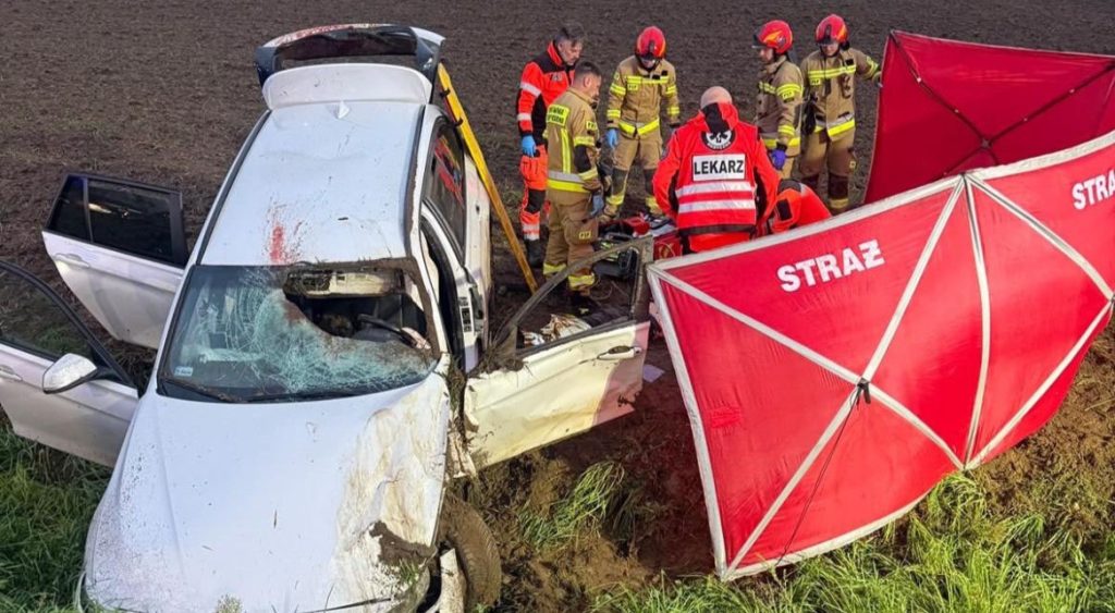 Polish footballer Oskar Kordus, 20, has died after a deer was flung through the windscreen of his BMW when an oncoming car hit the animal on a road in western Poland.