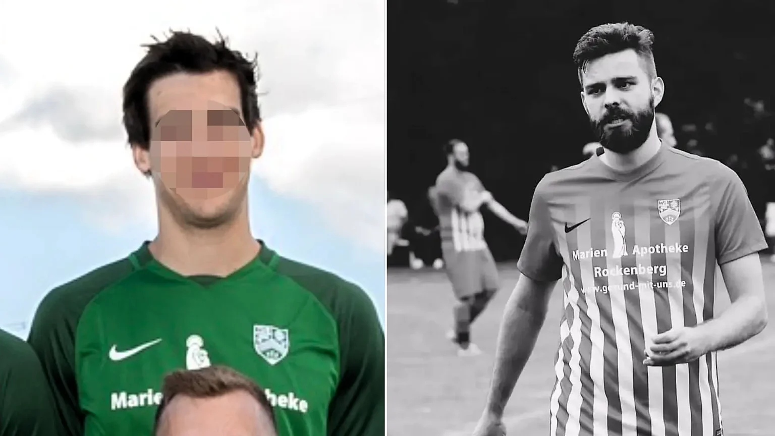 A footballer has been arrested two weeks before his wedding on suspicion of poisoning his teammate on a squad trip - prosecutors believe it was an act of revenge.