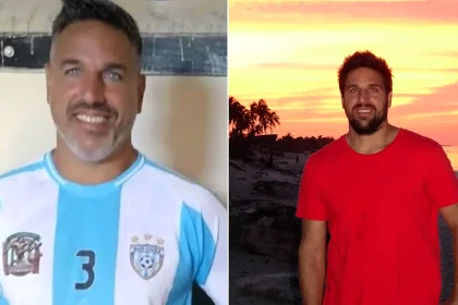 A footballer has died aged 43 after collapsing on the pitch mid-match as horrified players rushed to help - the amateur star could not be saved.