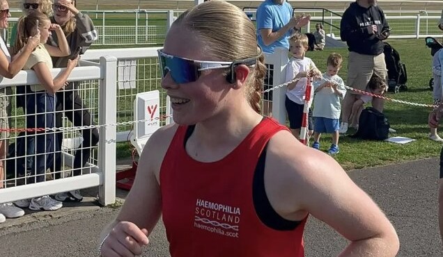 A PE teacher who bled for 10 months straight was told it was down to her fitness levels - before she was finally diagnosed with a rare lifelong blood-clotting disorder.