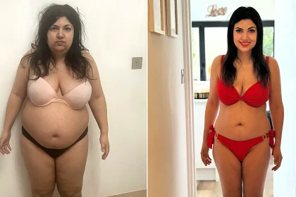 A woman lost more than 7st on Mounjaro after a "skinny" rival hit on her boyfriend at a book launch - and now says she'll blow through her savings to stay on the jabs forever.