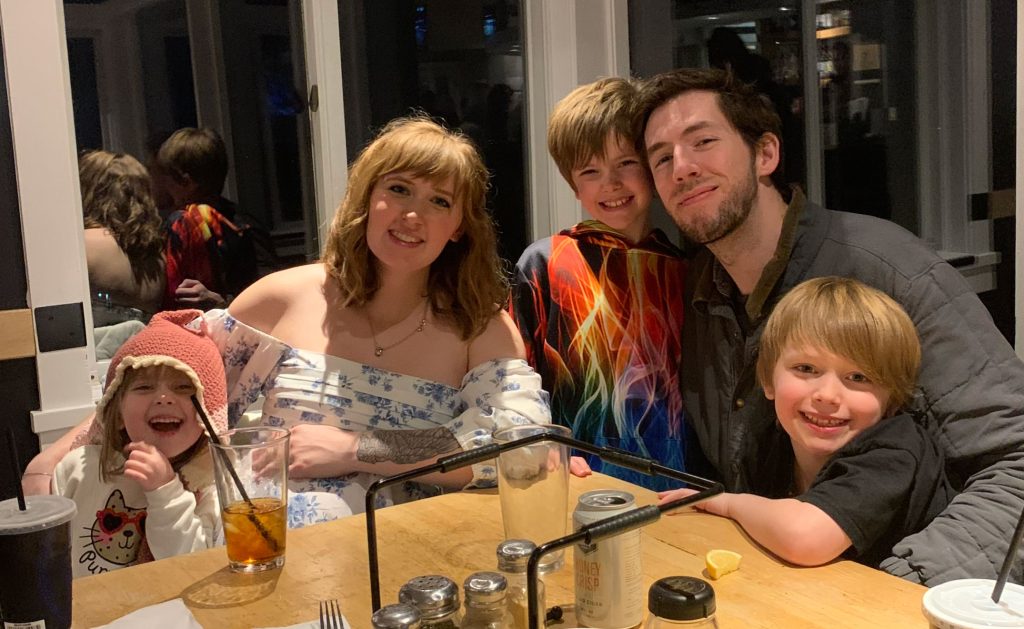 A mum-of-four went so deaf after giving birth that she couldn't hear her newborn cry - and feared she'd never hear her children's voices again.