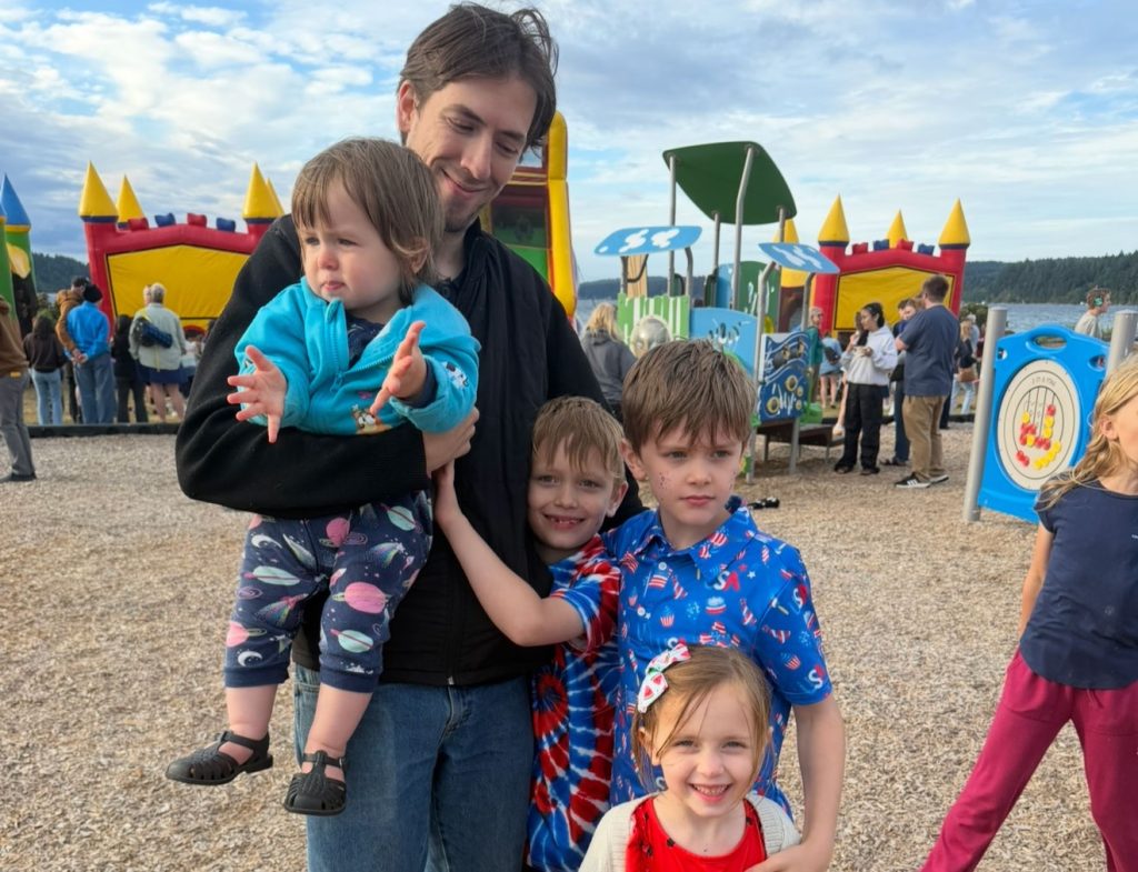 A mum-of-four went so deaf after giving birth that she couldn't hear her newborn cry - and feared she'd never hear her children's voices again.