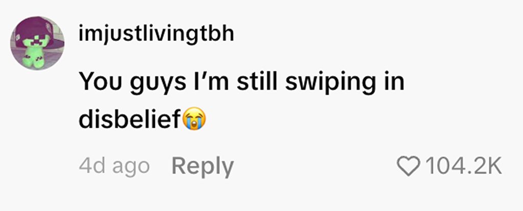 Social media comment on the post of David ate until it physically hurt and was convinced he was dying at 19 - three years on he's 19st 7lbs lighter and unrecognisable