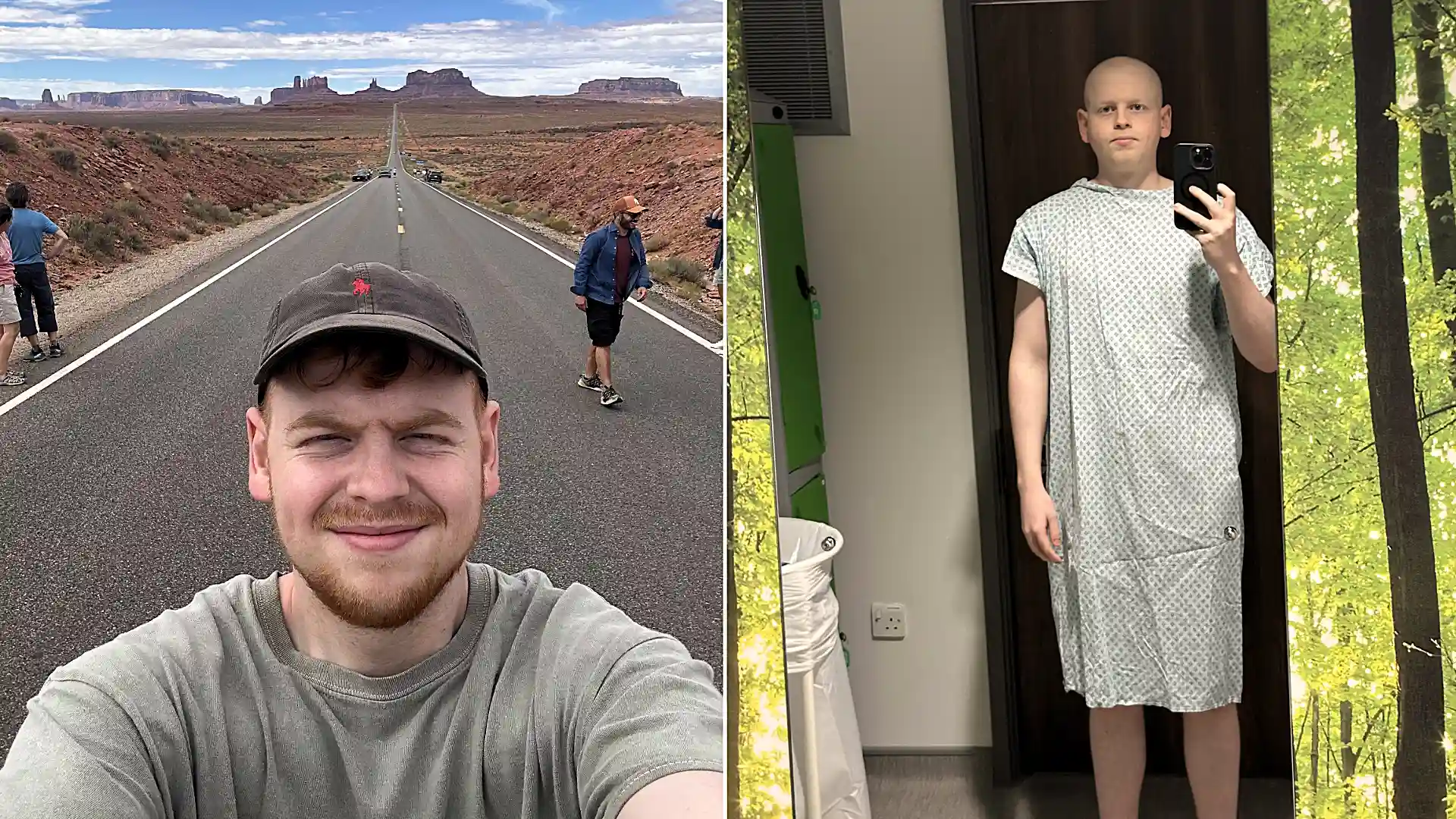 'I thought I'd hurt myself at the gym – it was rare cancer and I'm learning to walk again'