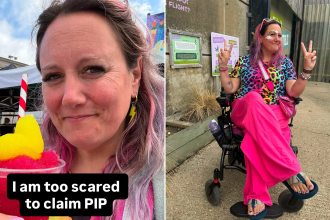 A disabled woman has been left terrified to claim benefits she may be entitled to - fearing the PIP police will come after her if she orders a takeaway.