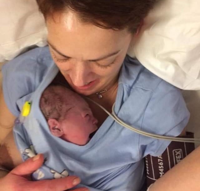 Michelle Rock thought she was in the menopause - but she was 33 weeks pregnant at 42, and at 52 she is now asked if she is her daughter's granny.